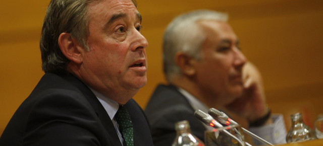 El portavoz del GPP en el Senado, José Manuel Barreiro