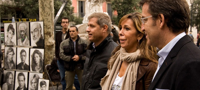 Alicia Sánchez-Camacho y Alberto Núñez Feijóo en Barcelona