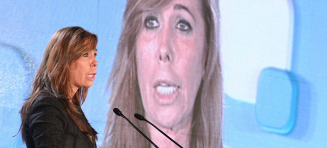 La presidenta del PP de Cataluña, Alicia Sánchez-Camacho