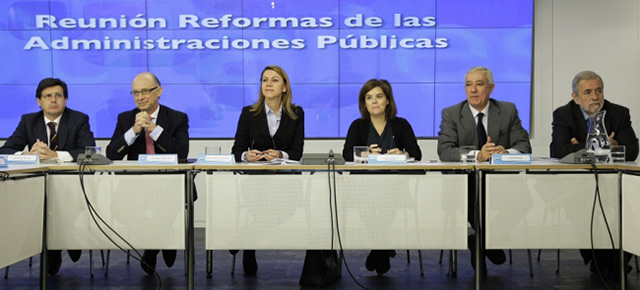 Reunión sobre la reforma de las Administraciones Públicas