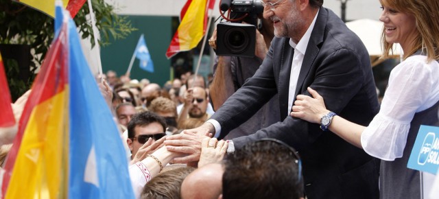 Mitin de Mariano Rajoy y María Dolores de Cospedal en Albacete
