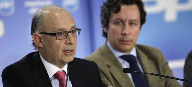 Cristóbal Montoro durante su intervención