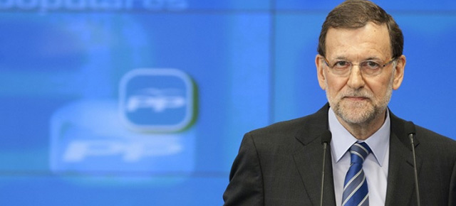Mariano Rajoy durante su intervención