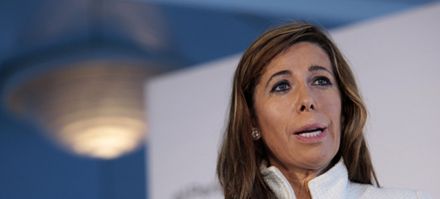 La presidenta del PP de Cataluña, Alicia Sánchez-Camacho