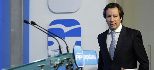 El vicesecretario de Organización y Electoral del PP, Carlos Floriano