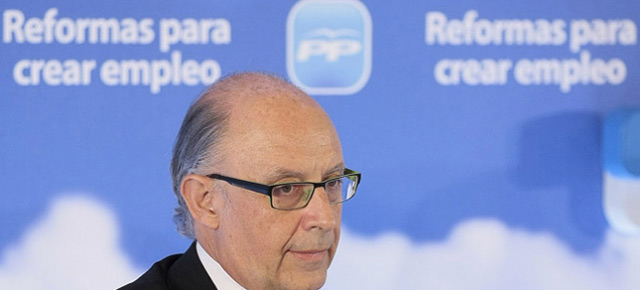 El ministro de Hacienda y Administraciones Públicas, Cristóbal Montoro