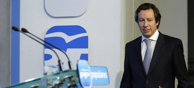 El vicesecretario de Organización y Electoral del PP, Carlos Floriano