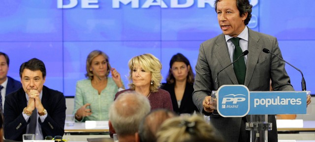 Floriano preside la reunión de la Junta Directiva Regional del PP de Madrid