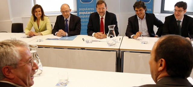 Mariano Rajoy se ha reunido con el secretario general de Comisiones Obreras, Ignacio Fernández Toxo