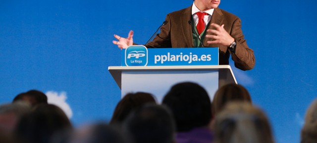 Carlos Floriano interviene en la Junta Directiva del PP de La Rioja