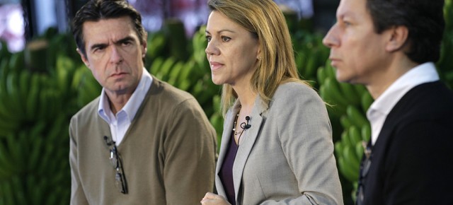 María Dolores de Cospedal durante su intervención