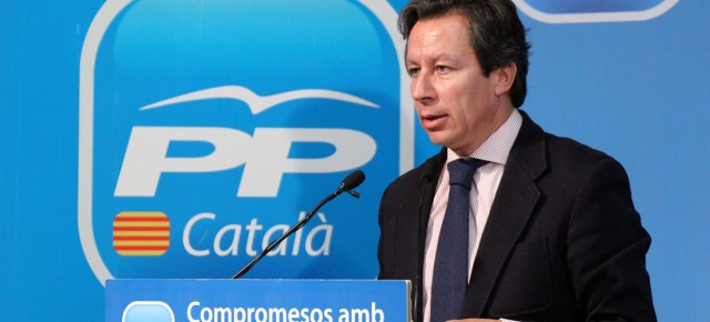 Carlos Floriano preside la reunión de la Junta Directiva del PP de Tarragona