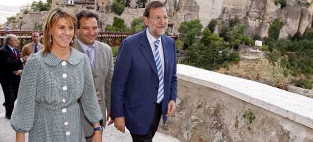 El presidente del Partido Popular, Mariano Rajoy, ha presidido la Junta Directiva del PP en Castilla-La Mancha, acompañado por la secretaria general del PP, María Dolores de Cospedal, 