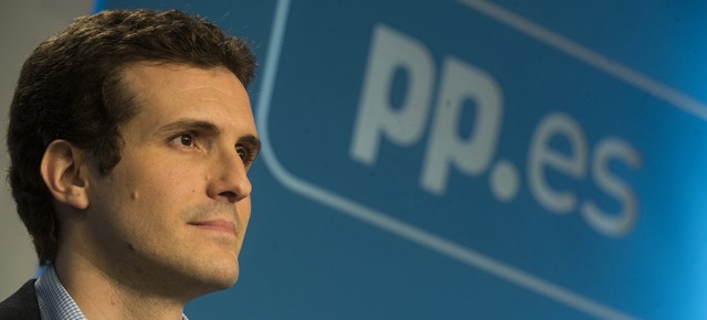 El portavoz de campaña para las elecciones municipales y autonómicas, Pablo Casado