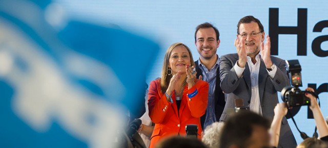 Mariano Rajoy durante el acto celebrado en Vigo