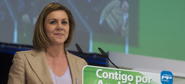 La secretaria general del Partido Popular, María Dolores de Cospedal