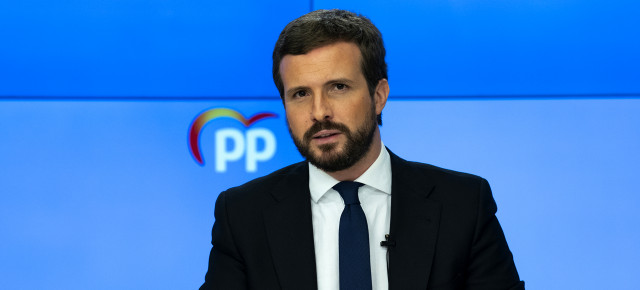 Pablo Casado proposición de ley del PP para reforzar la independencia judicial