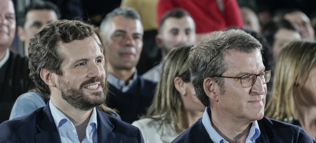 Pablo Casado y Alberto Núñez Feijóo 