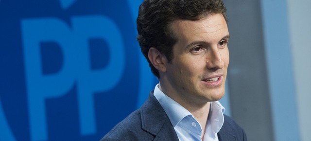 El vicesecretario de Comunicación del PP, Pablo Casado