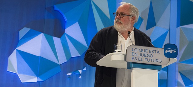 El candidato número 1 del PP a las elecciones europeas, Miguel Arias Cañete