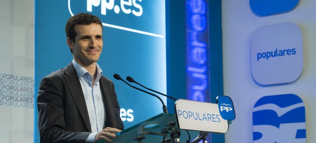 Rueda de prensa de Pablo Casado