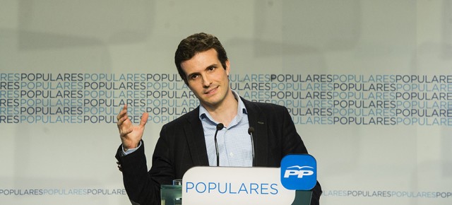 El portavoz de campaña para las elecciones municipales y autonómicas, Pablo Casado