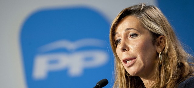 La presidenta del PP de Cataluña, Alicia Sánchez-Camacho