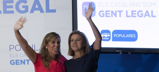 Alicia Sánchez-Camacho y María Dolores de Cospedal