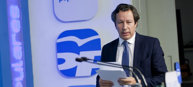 El vicesecretario de Organización y Electoral del PP, Carlos Floriano