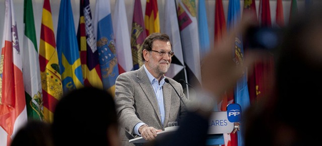 El presidente del Gobierno y del Partido Popular, Mariano Rajoy