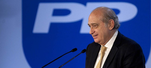 El Ministro de Interior, Jorge Fernández Díaz