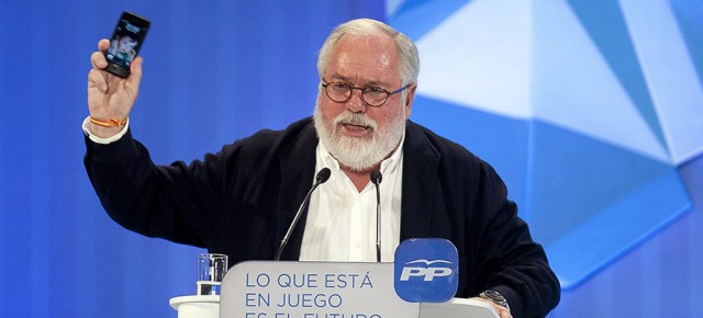 El candidato número 1 del PP a las elecciones europeas, Miguel Arias Cañete