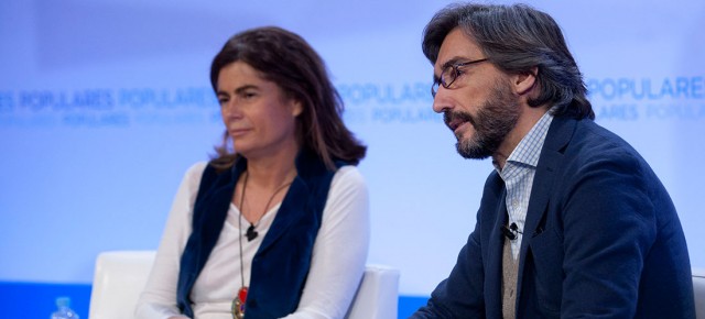 Carmen Sánchez-Cortés e Iñaki Oyarzabal en el Foro Más Justicia, Mejor Sociedad