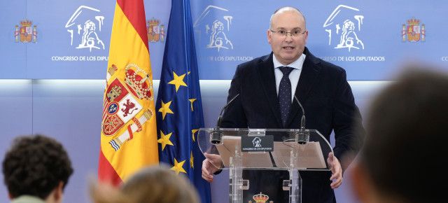 Rueda de prensa de Miguel Tellado