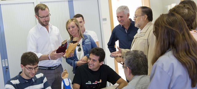 Javier Maroto visita el centro especial de trabajo de la Torxa (Lleida)