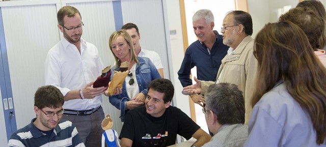 Javier Maroto visita el centro especial de trabajo de la Torxa (Lleida)