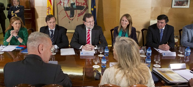 Mariano Rajoy se reúne con miembros del observatorio de la familia, Family Watch