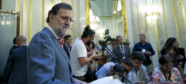 El presidente del Gobierno en funciones, Mariano Rajoy