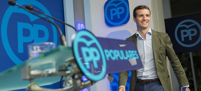 El vicesecretario de Comunicación del PP, Pablo Casado