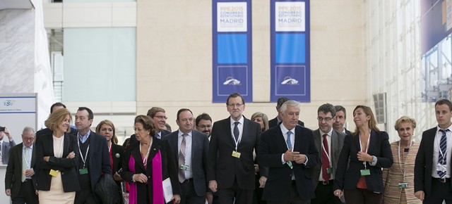 Mariano Rajoy a su llegada