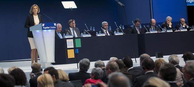 La secretaria general del Partido Popular, María Dolores de Cospedal