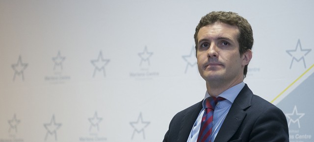 El vicesecretario de Comunicación del PP, Pablo Casado