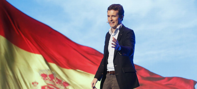 El presidente del Partido Popular hoy, en Granada