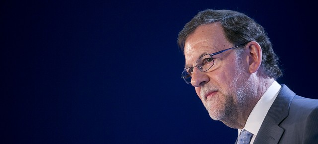 El presidente del Gobierno y del Partido Popular, Mariano Rajoy