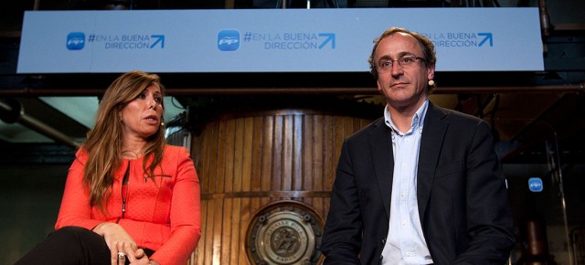 Alfonso Alonso y Alicia Sánchez Camacho en Badalona