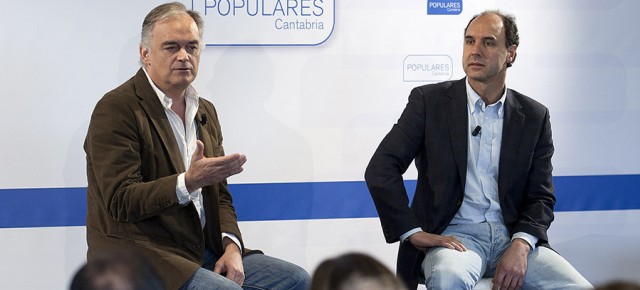 Esteban González Pons durante su intervención