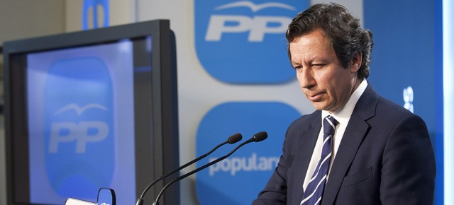 El vicesecretario de Organización y Electoral del PP, Carlos Floriano