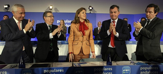 María Dolores de Cospedal preside la Junta Directiva Regional del PP de Andalucía