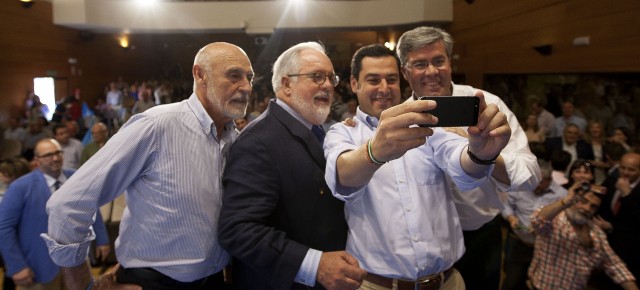 Selfie en el acto de Jaén