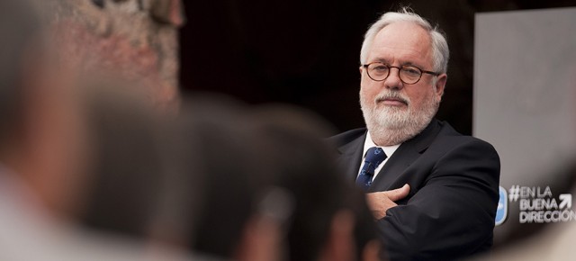 El candidato del PP a las elecciones europeas, Miguel Arias Cañete